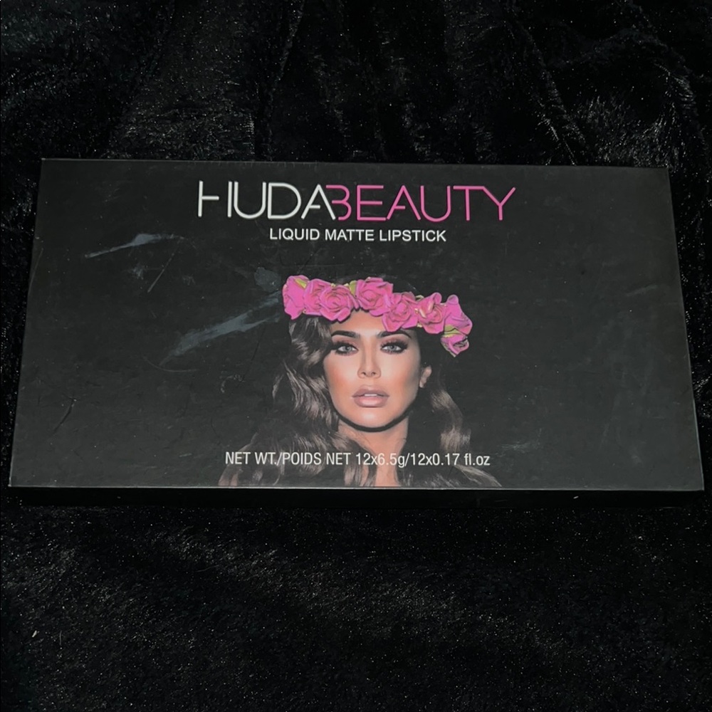 Huda Beauty Pink Lipstick Collection